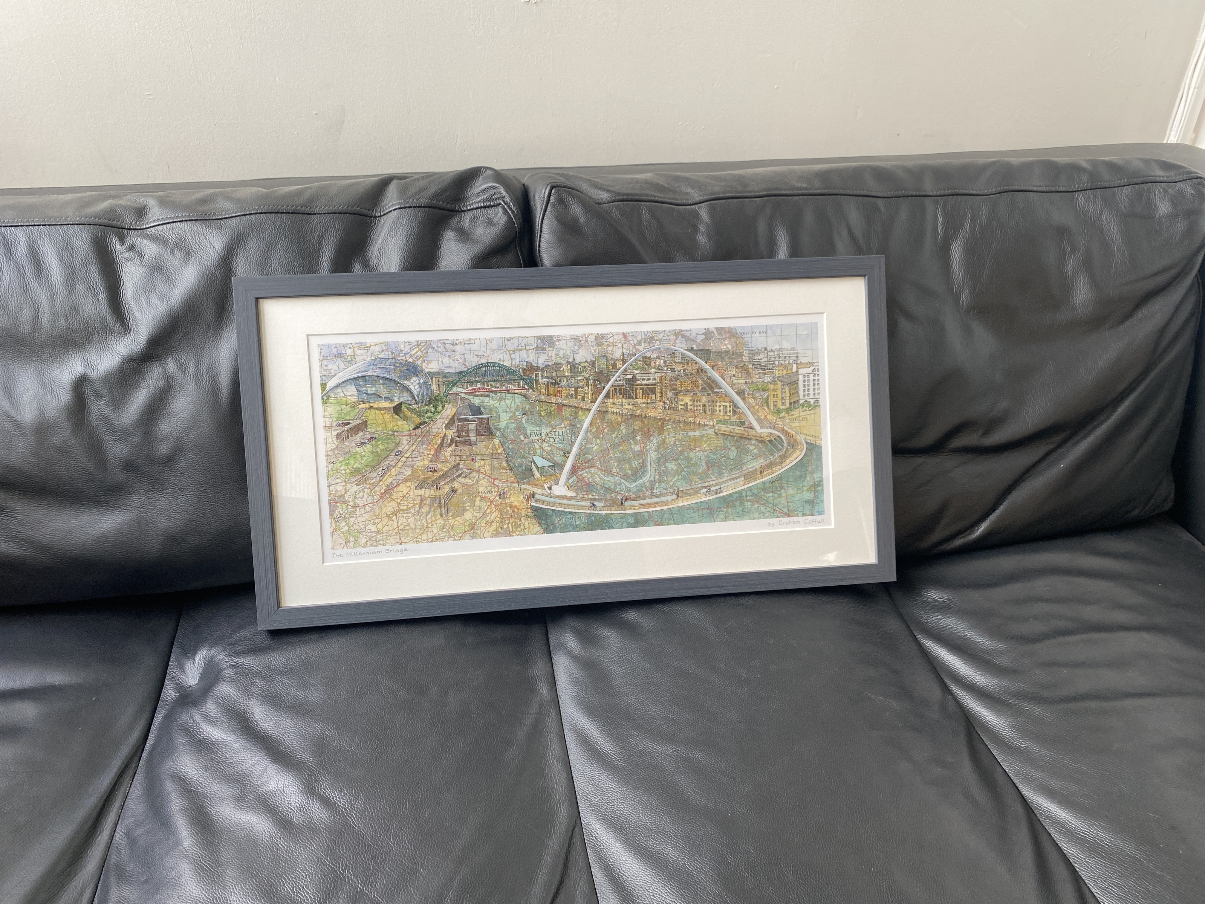 Finished framing project 46 — The Framing Department, Alnwick