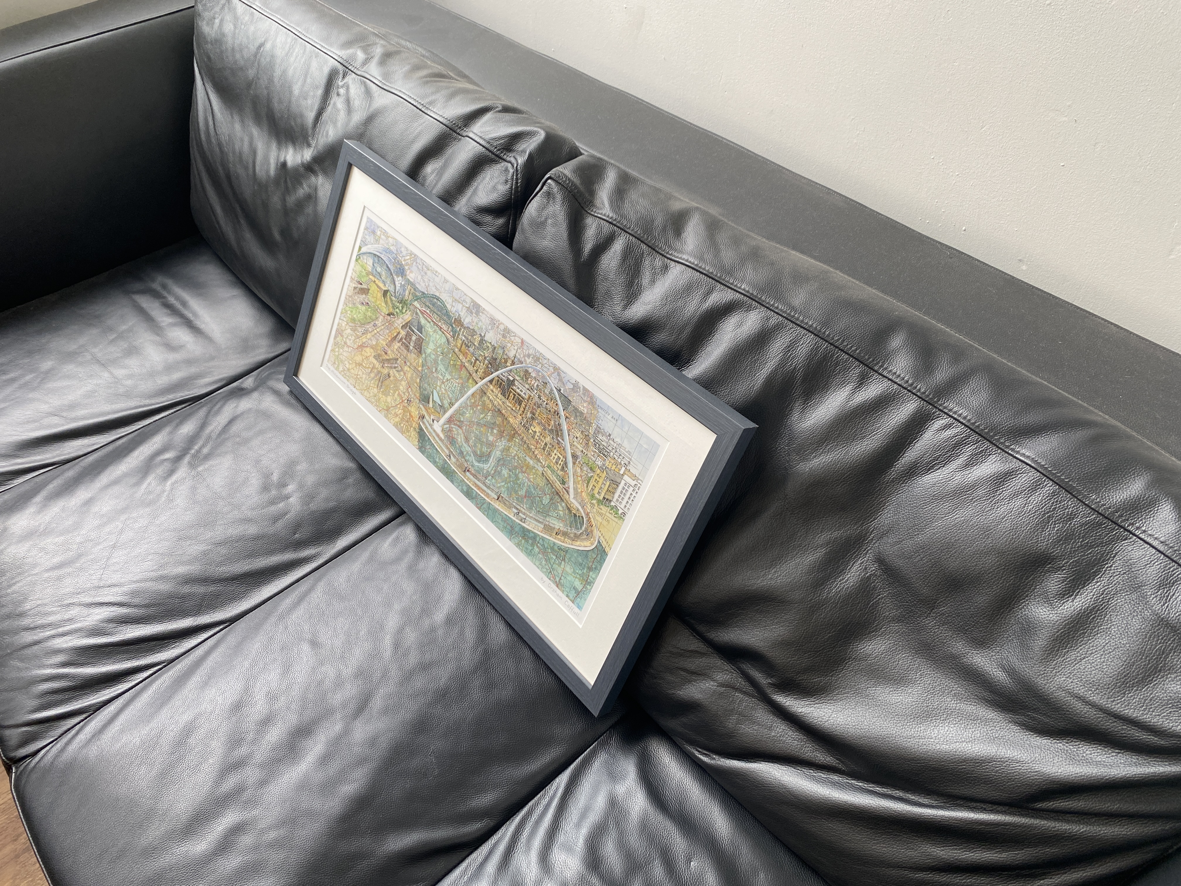 Finished framing project 48 — The Framing Department, Alnwick