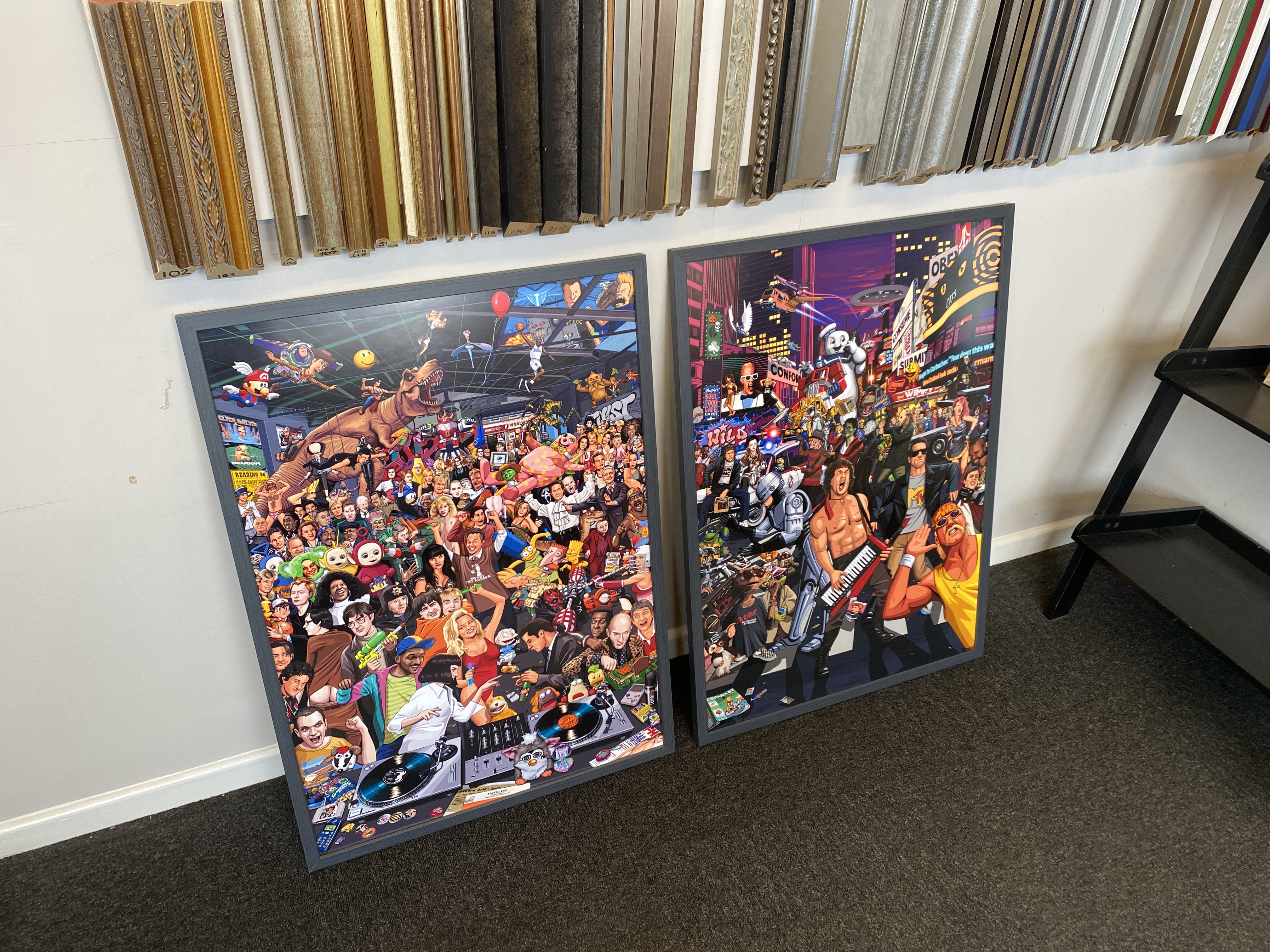 Finished framing project 49 — The Framing Department, Alnwick
