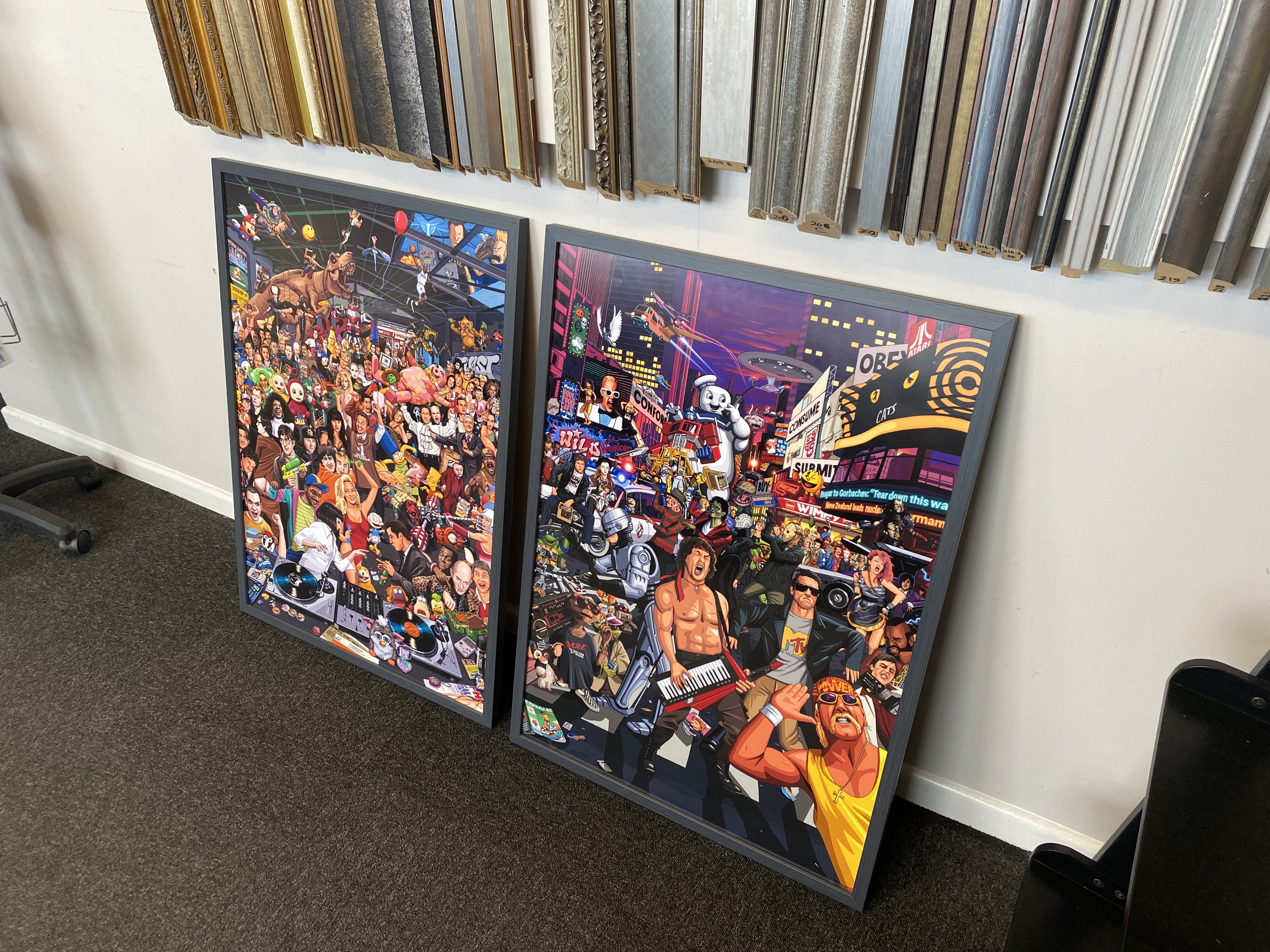 Finished framing project 50 — The Framing Department, Alnwick