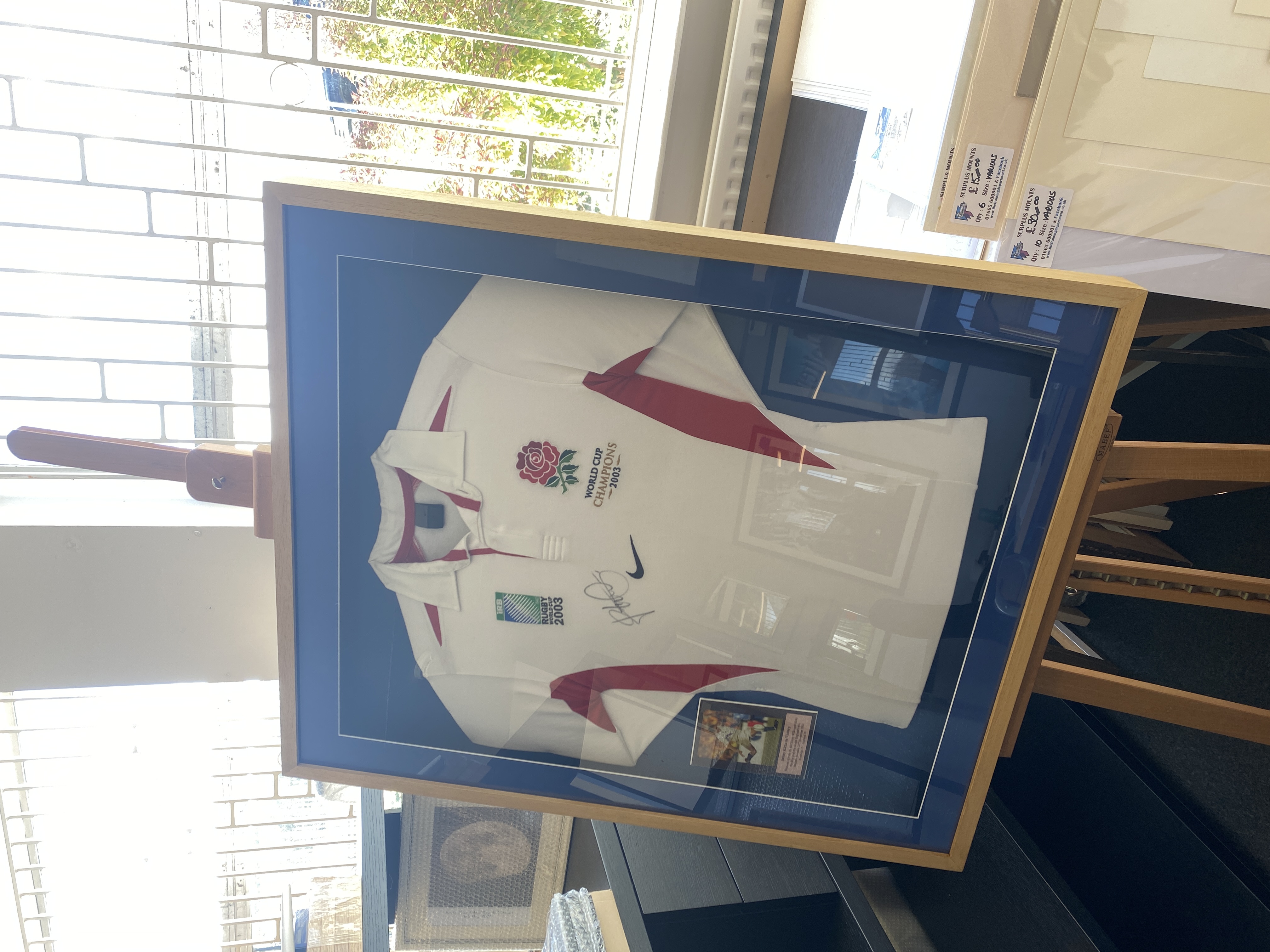 Finished framing project 42 — The Framing Department, Alnwick