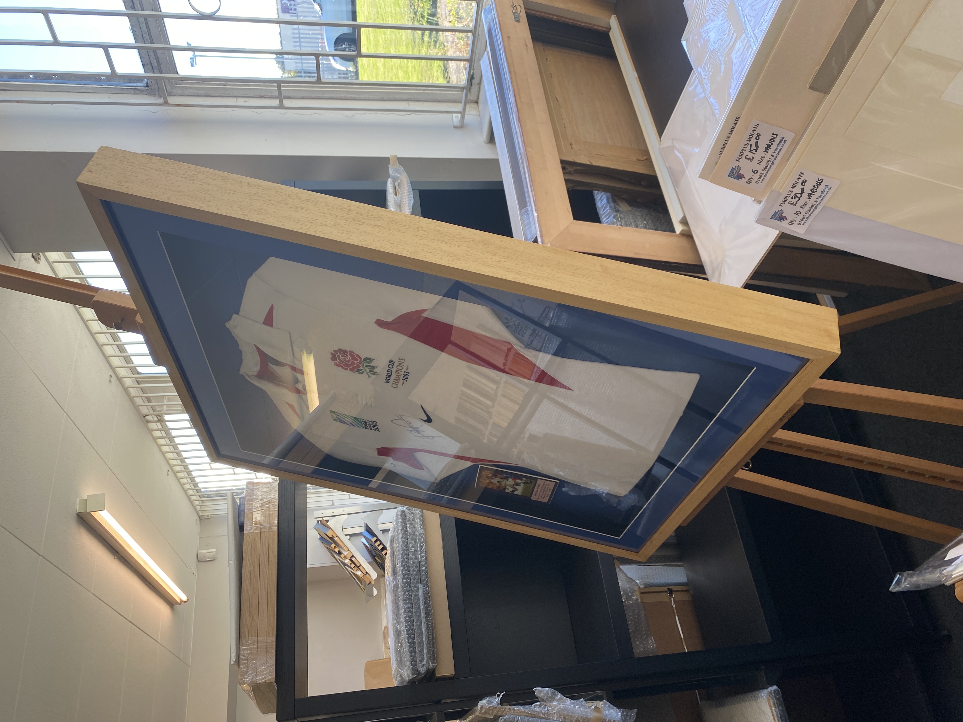 Finished framing project 45 — The Framing Department, Alnwick
