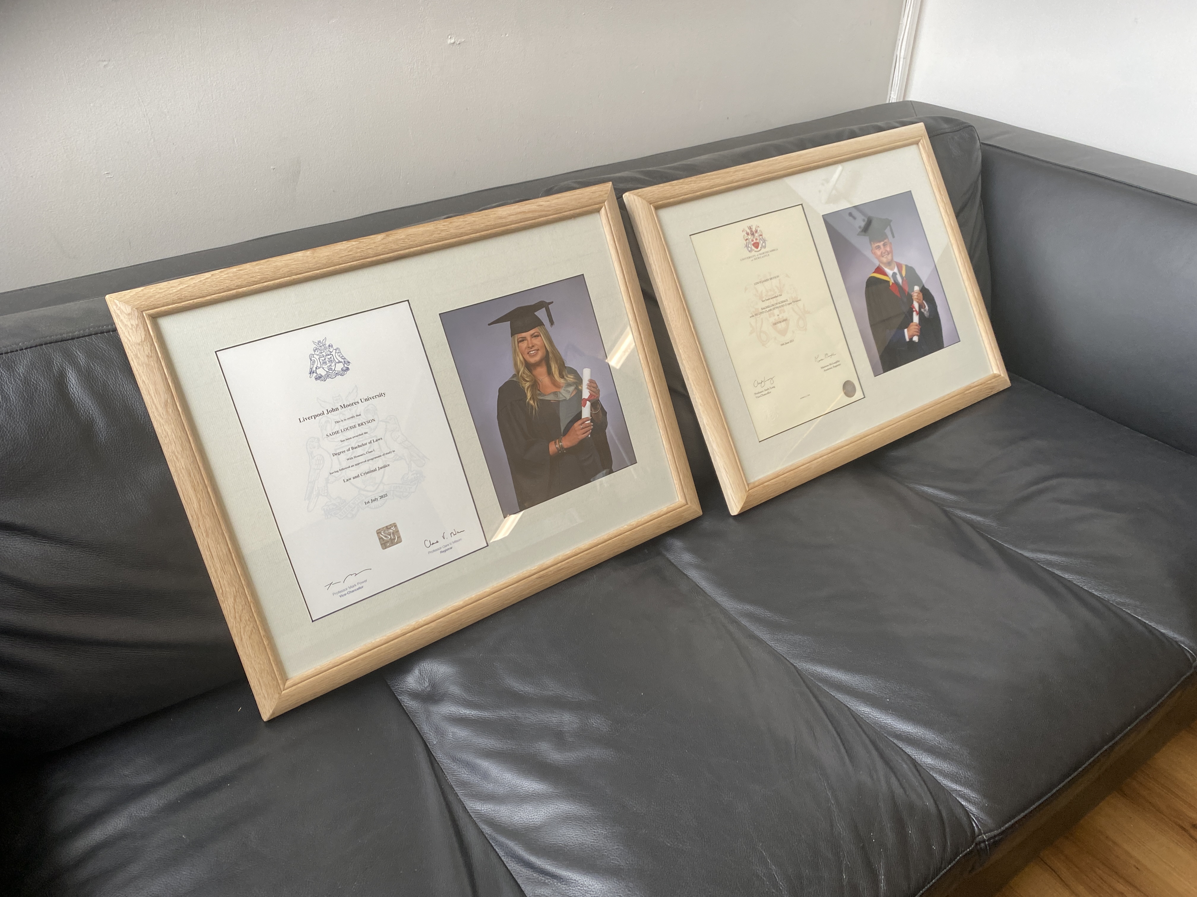 Finished framing project 37 — The Framing Department, Alnwick