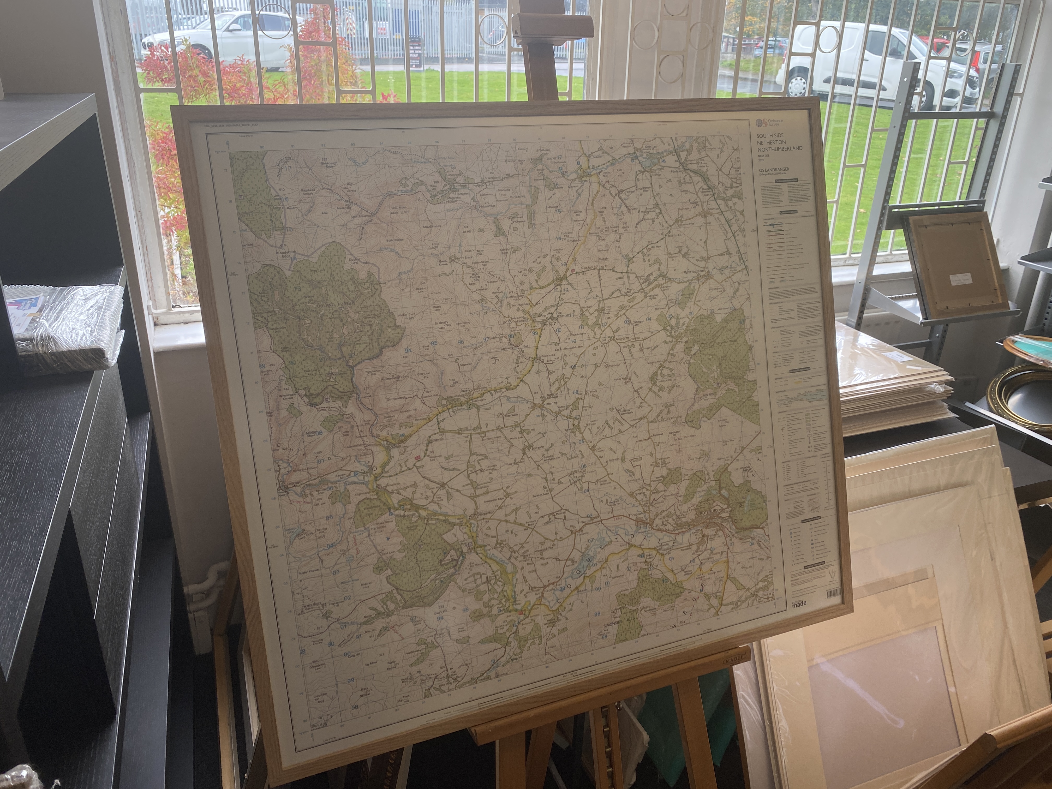 Finished framing project 34 — The Framing Department, Alnwick