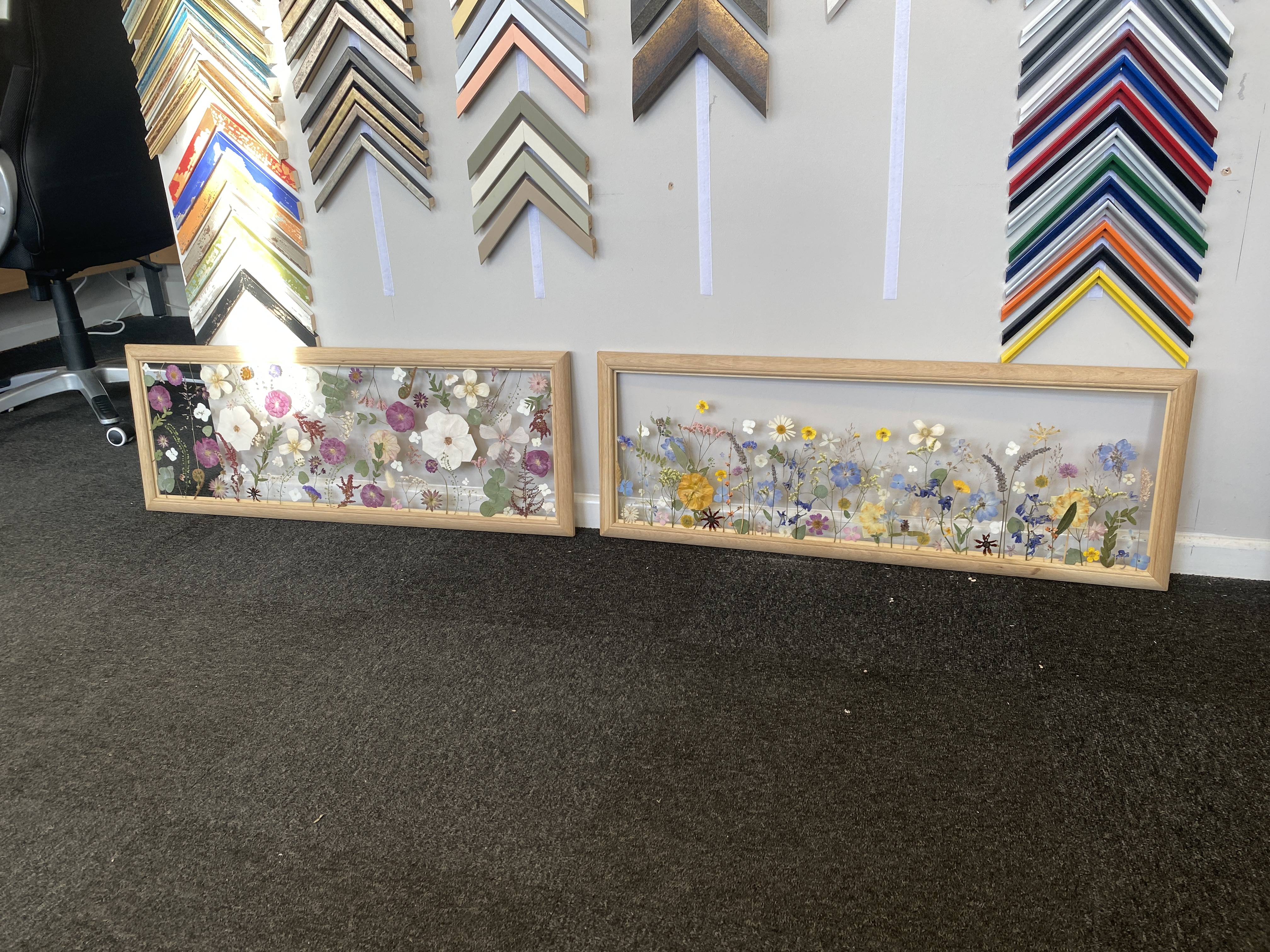 Finished framing project 24 — The Framing Department, Alnwick