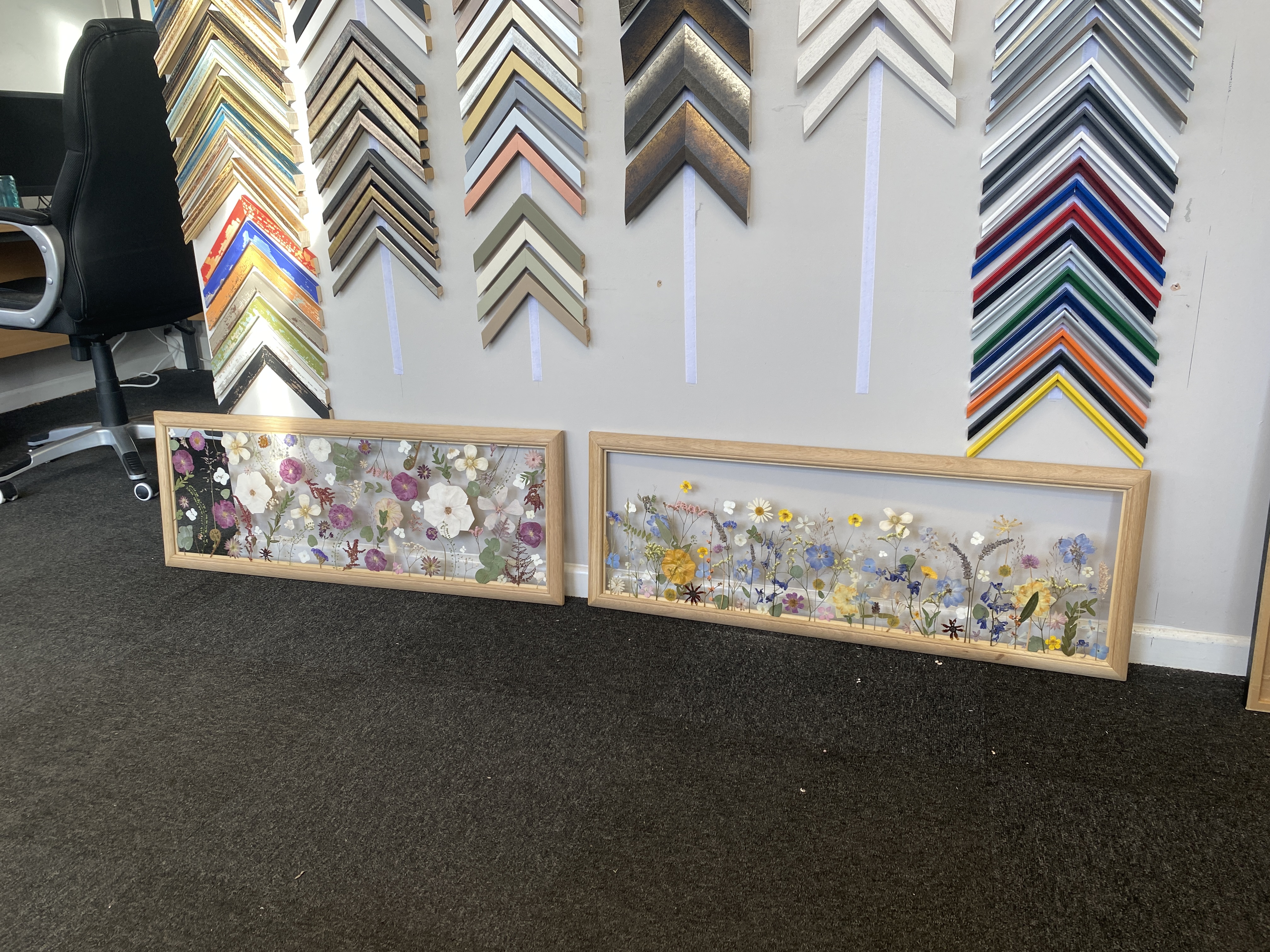 Finished framing project 25 — The Framing Department, Alnwick
