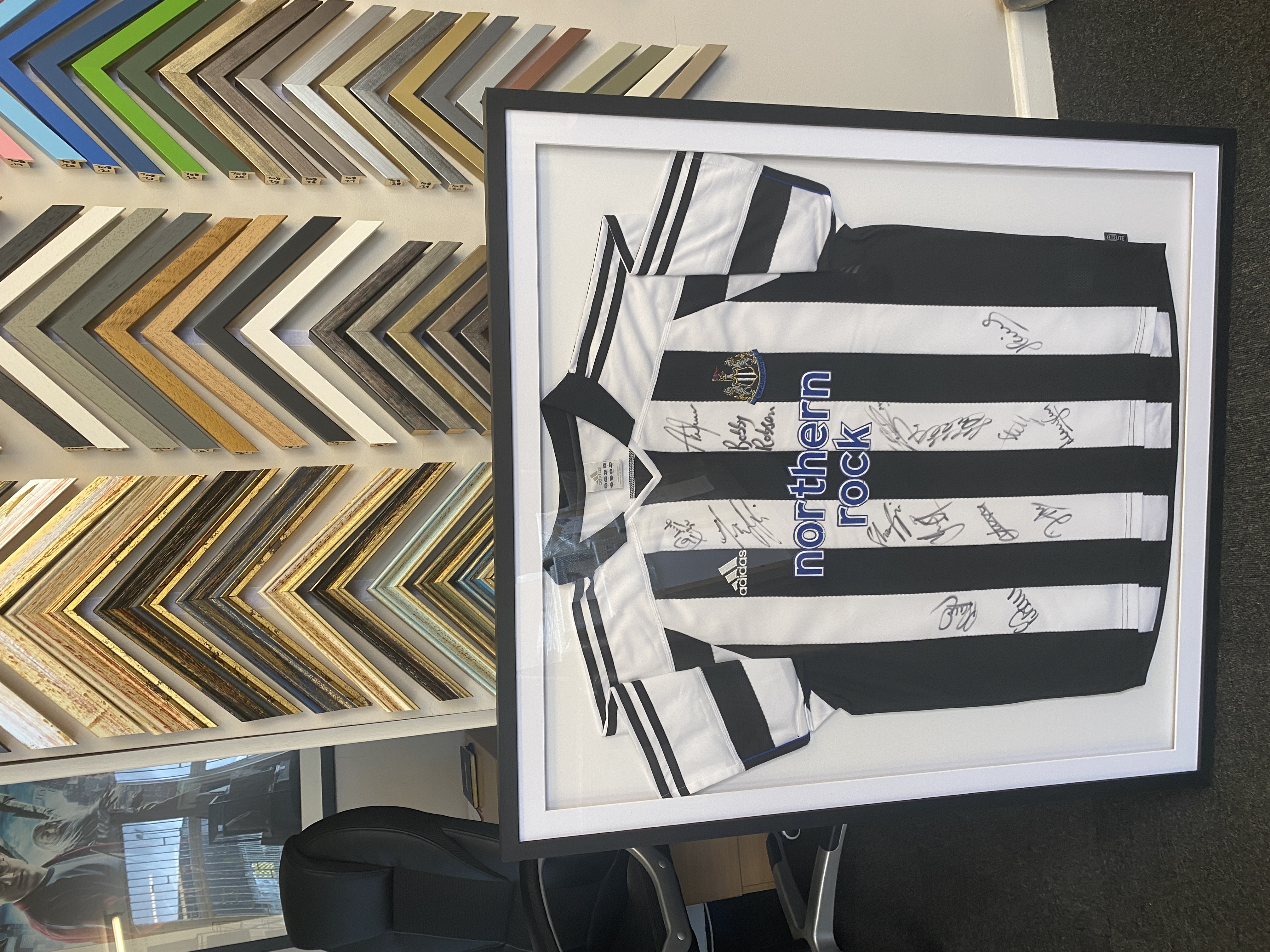 Finished framing project 11 — The Framing Department, Alnwick