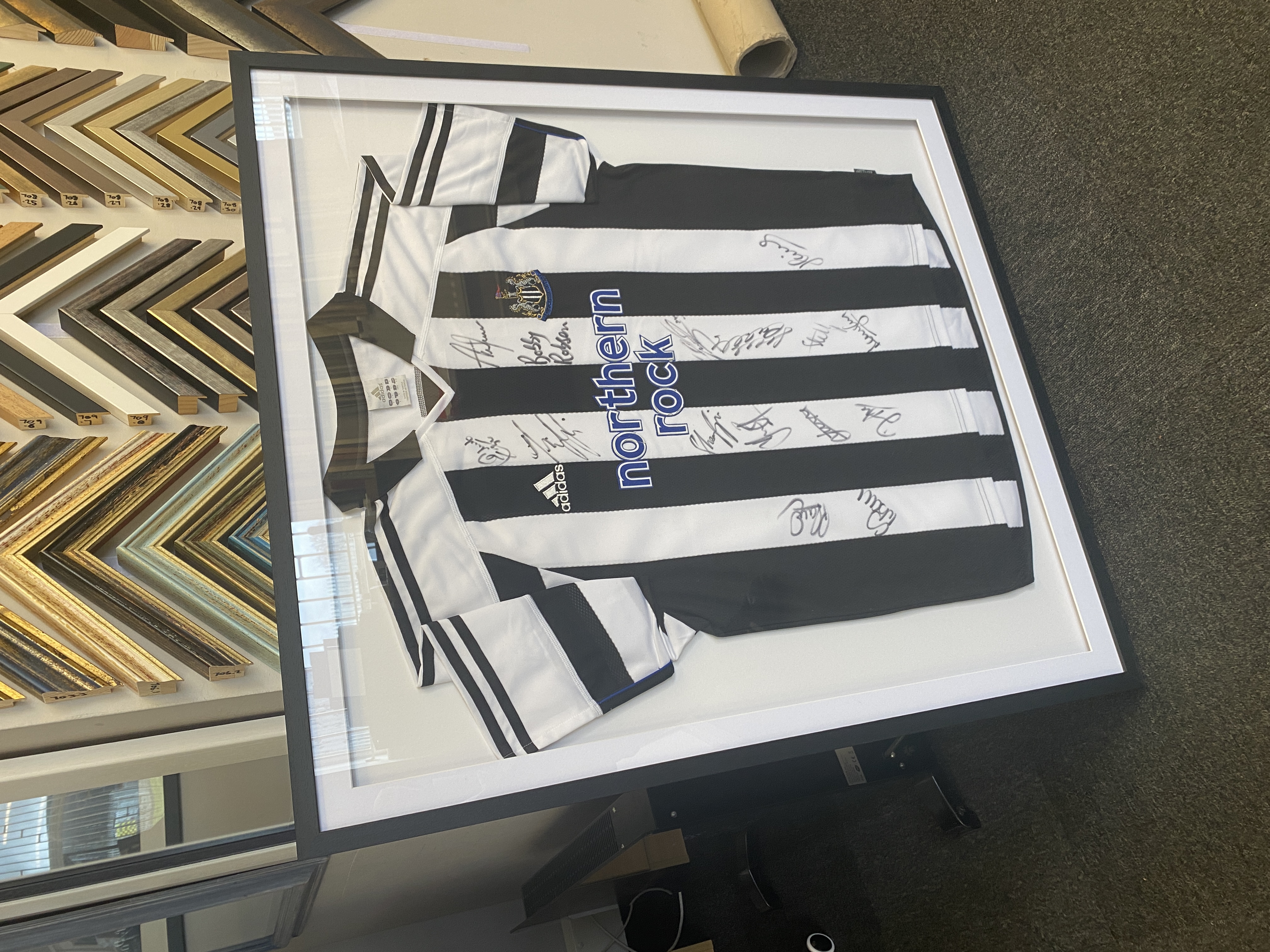 Finished framing project 12 — The Framing Department, Alnwick