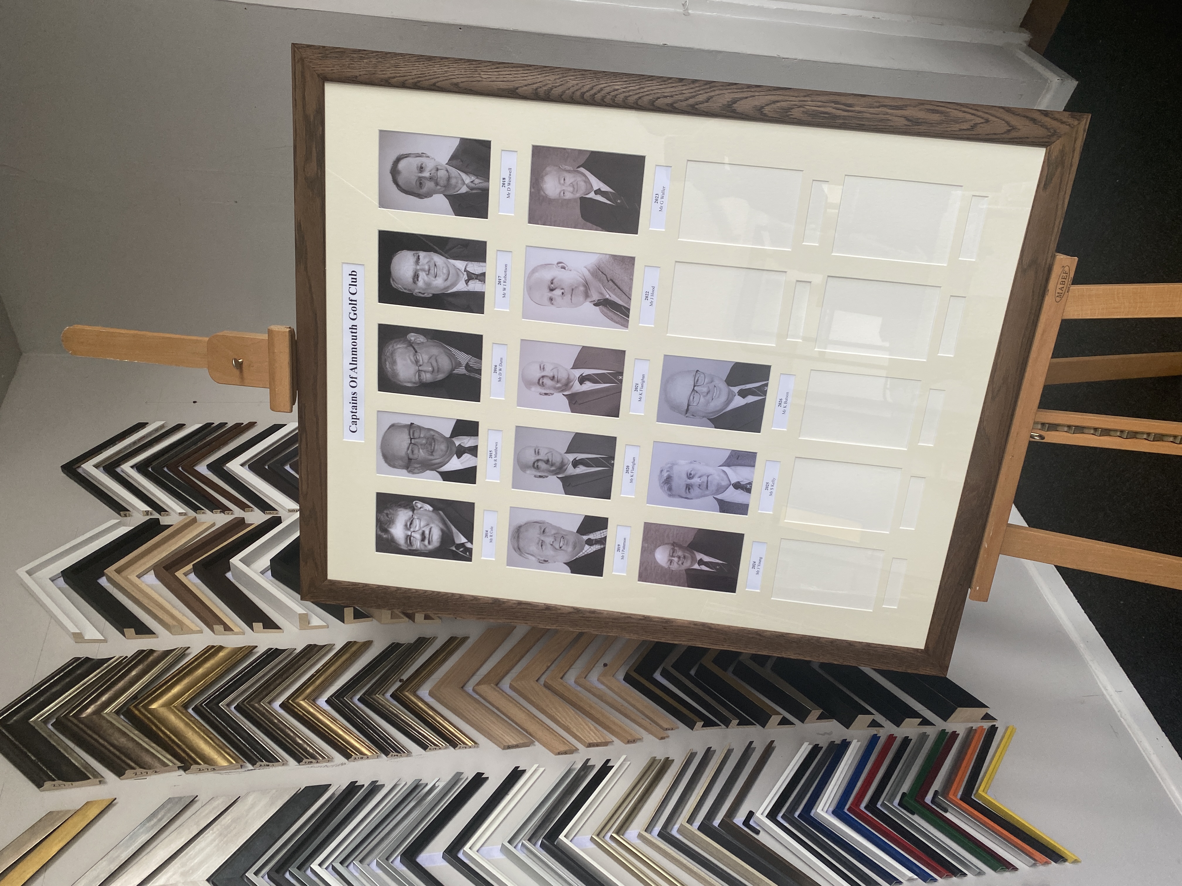 Finished framing project 10 — The Framing Department, Alnwick