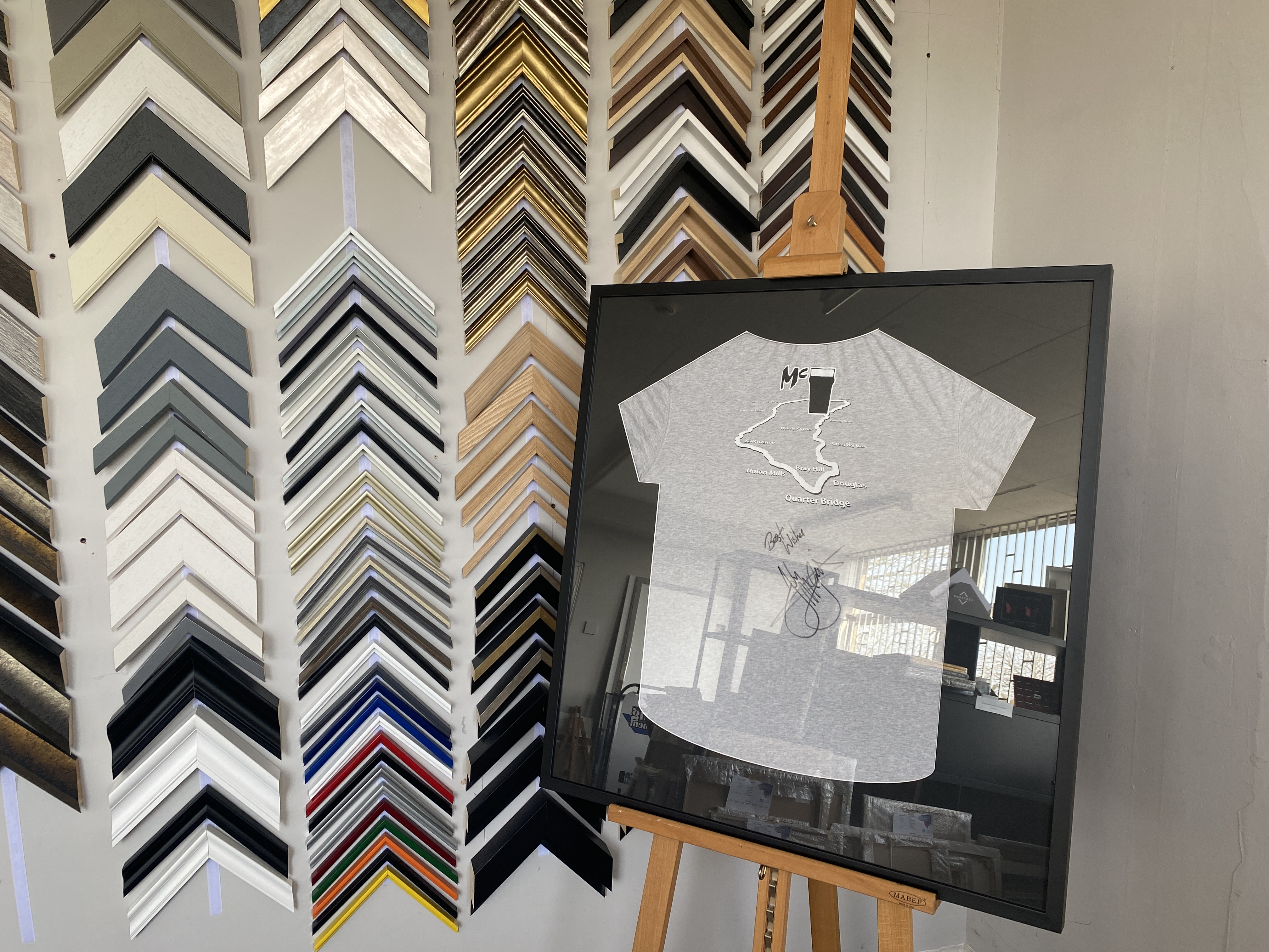 Finished framing project 5 — The Framing Department, Alnwick