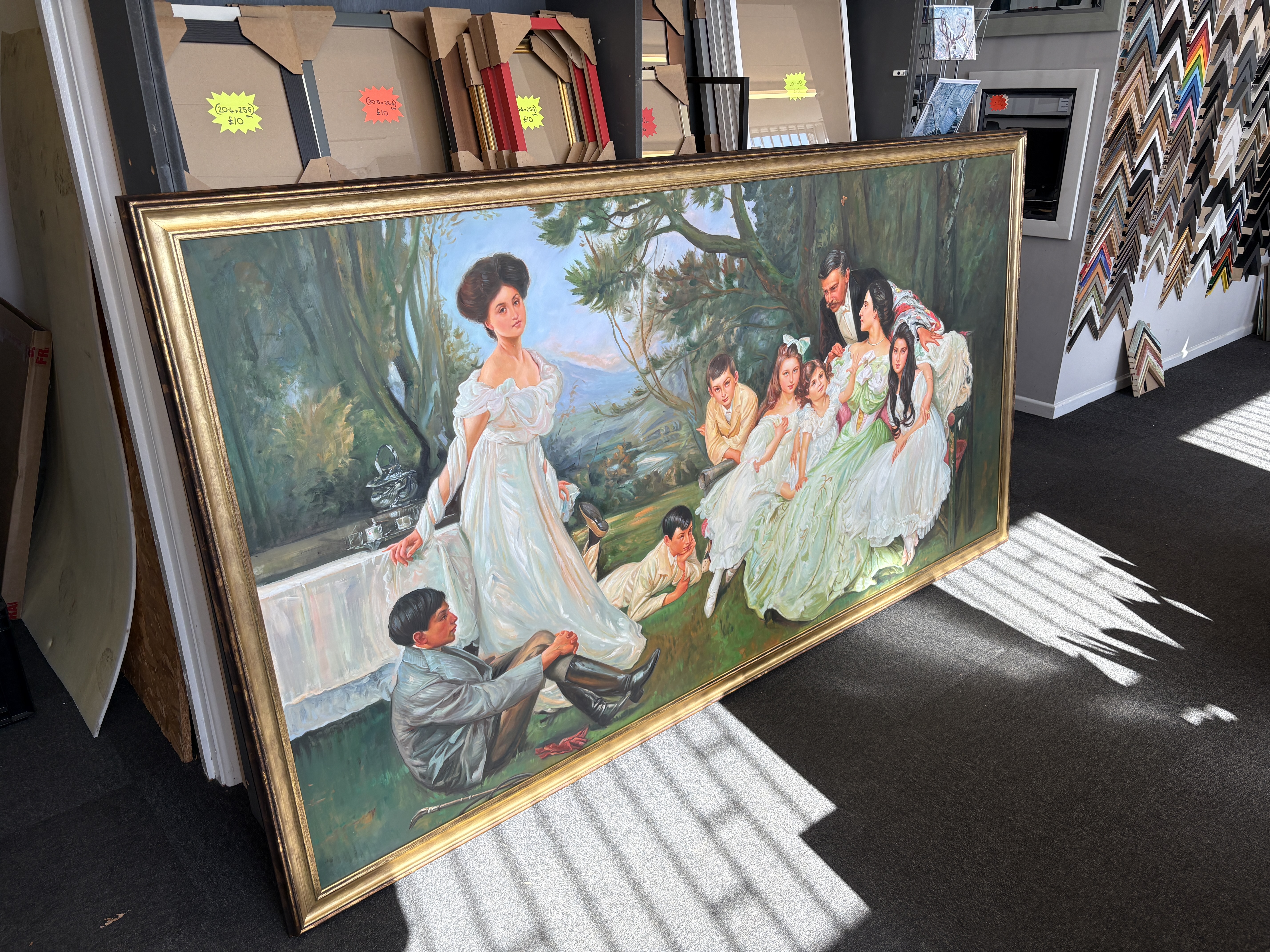 Finished framing project 3 — The Framing Department, Alnwick