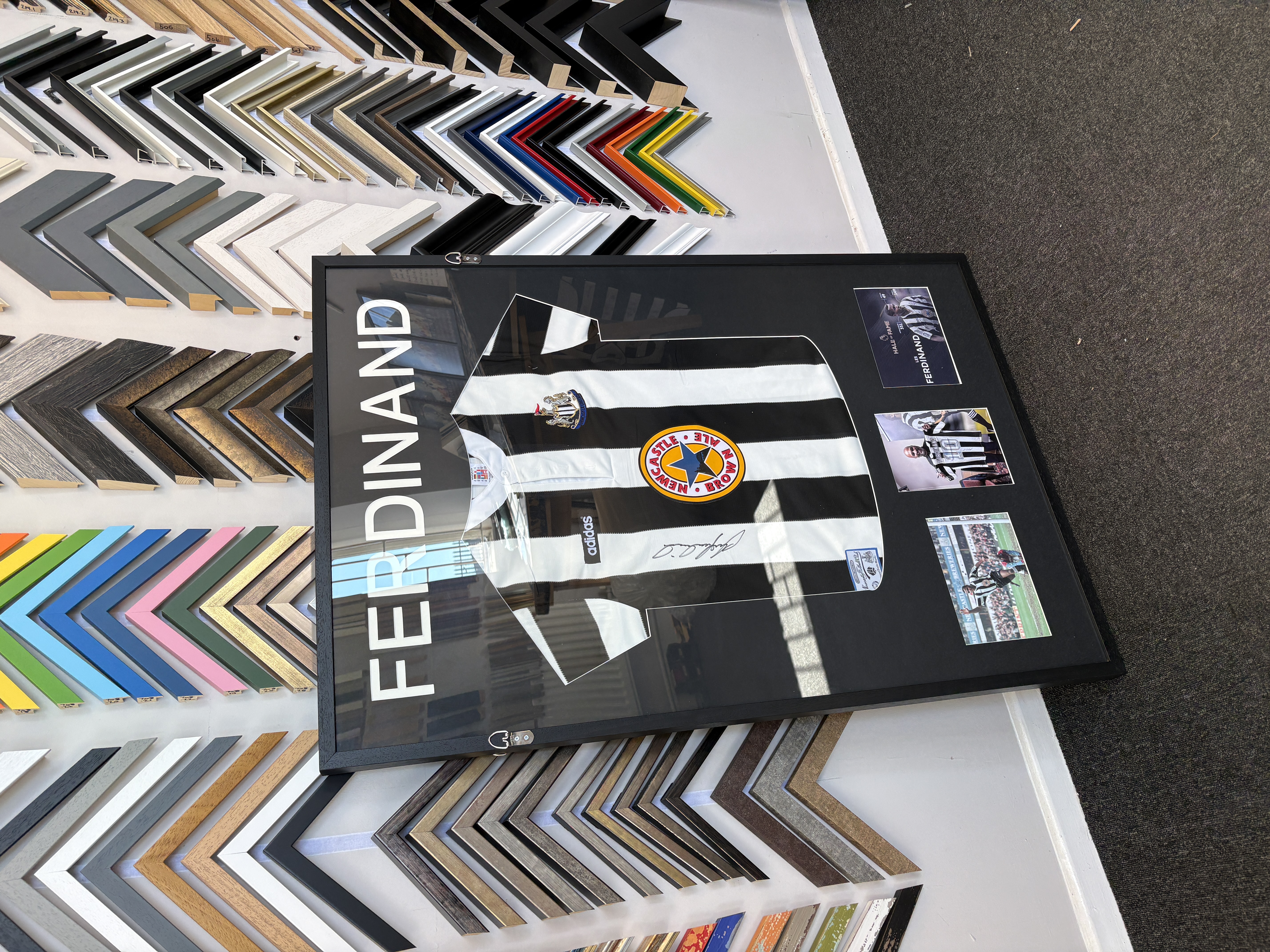 Finished framing project 1 — The Framing Department, Alnwick